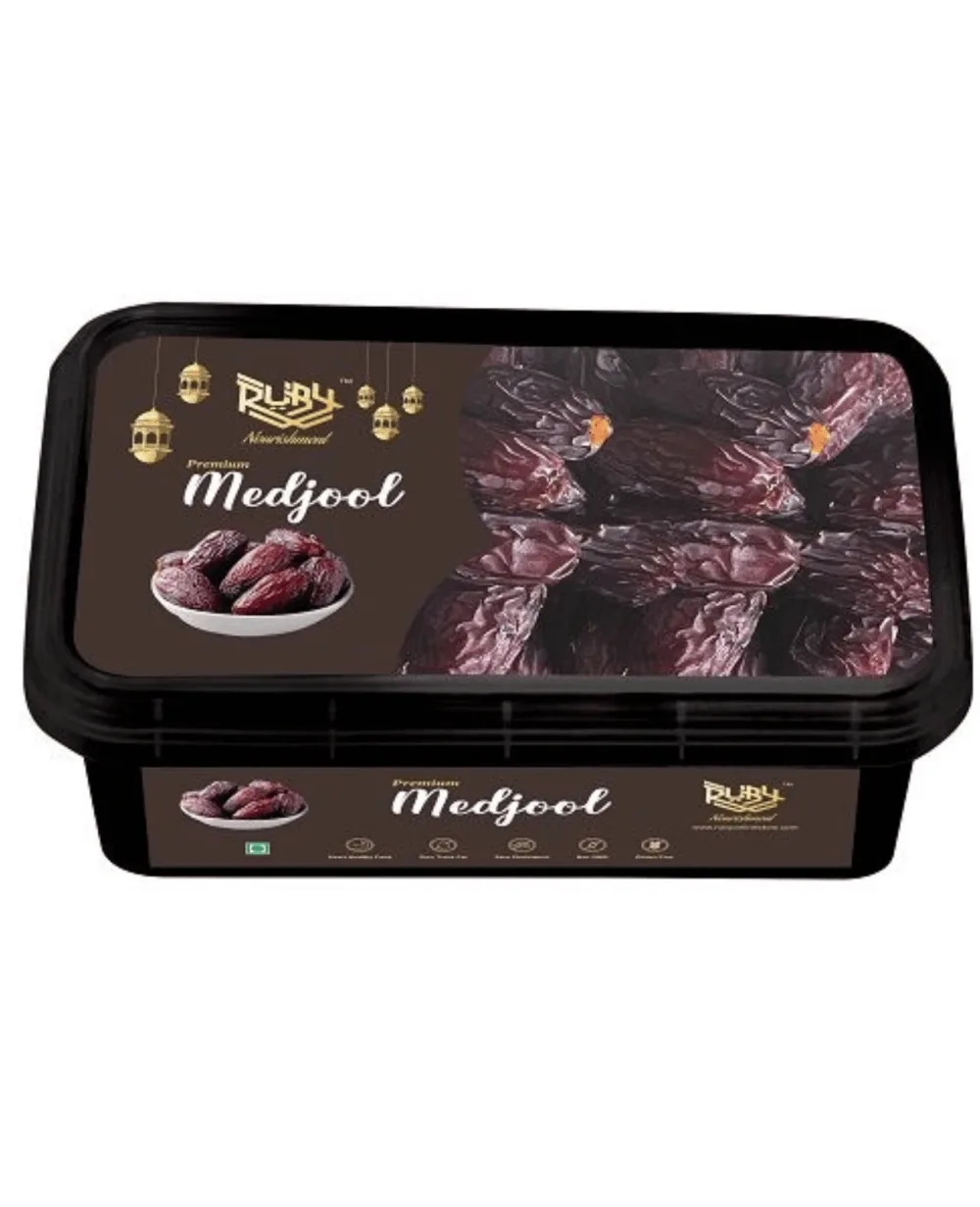 Premium Medjool Dates from Jordan – Jumbo Soft Texture, Naturally Sweet Caramel Flavor